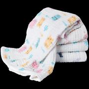 新生婴儿浴巾纯棉纱布宝宝的洗澡大毛巾被子初生幼儿童超柔吸水
