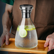 加厚丹麦壶 冷水壶可放冰箱耐高温 玻璃水壶