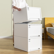 收纳箱抽屉式收纳盒塑料透明衣服，家用衣物储物整理箱衣柜收纳柜子