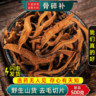 野生骨碎补中草药500g 骨碎补中药材新鲜 骨碎补粉崖姜片连爬岩姜