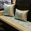 新中式沙发坐垫轻奢客厅沙发垫红木，绣花椅垫拼接罗汉床垫含芯定制