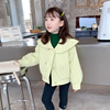 女童冬装棉服2022儿童韩版洋气加厚棉衣外套宝宝棉袄保暖外衣