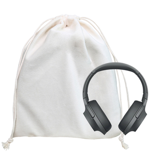头戴式耳机收纳袋加厚绒袋耳机，收纳包电子产品，便携袋平板整理袋子