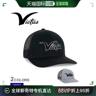 日本直邮victus帽子，victusscriptedsnapback帽子男女黑scri