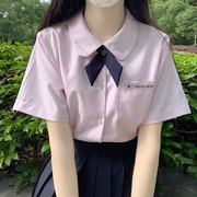 jk制服女学院风衬衫裙子泰国泰式校服娜诺全套高中生毕业班服套装