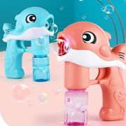 网红海豚泡泡机儿童电动全自动不漏水抖音同款少女心吹泡泡玩具