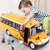 大号校车玩具巴士儿童，公交车男孩仿真惯性，小汽车模型女孩宝宝3岁6