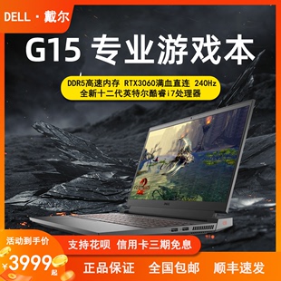 Dell/戴尔游匣G15/G1613代i9酷睿吃鸡4060游戏笔记本电脑
