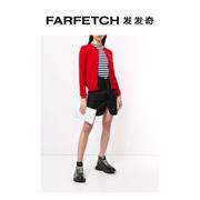 单品CDG Play川久保玲女士红色爱心针织开衫FARFETCH发发奇