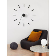 沙发背景墙装饰钟表挂钟客厅家用时尚北欧轻奢时钟挂墙创意现代风