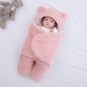 新生婴儿抱被秋冬加厚宝宝包被母婴用品纯棉婴儿用品新生婴儿睡袋