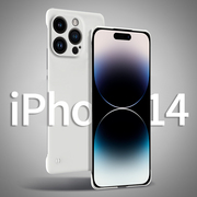 苹果14pro手机壳iPhone14promax14PRO保护套不包边5g纯色超薄14plus磨砂防摔硬壳无边框ip14散热壳男女潮
