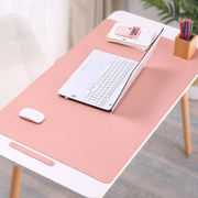 课桌桌垫办公桌垫pu防水鼠标垫超大皮革电脑鼠标垫书桌写字垫