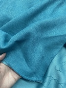 蓝绿色棉麻布料2.8米，毛布门幅2.8米