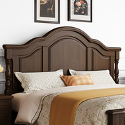 复古实木床美式床双人床，主卧大床2米x2米，2乡村1米8约一米五