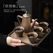 高档千和堂复古陶瓷茶具套装家用日式功夫茶具茶壶茶杯茶盘整套简