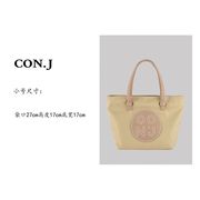 『con.j』韩版ins气质，时尚拉链高级女士尼龙，小众手提拎休闲包