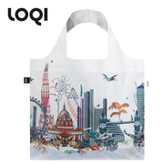 LOQI潮流环保袋轻便随行包艺术环保袋单肩包创意伦敦印象