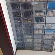鞋盒收纳盒透明鞋子收纳神器省空间抽屉式鞋柜，鞋收纳折叠鞋架塑料