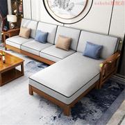 沙发垫子海绵垫高密度实木红木布艺坐垫带靠背垫加厚加硬订制