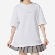Nike/耐克女子纯棉圆领透气休闲运动宽松印花短袖T恤 FV0165