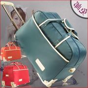 。时尚包带轮子可以n拉的手提包行礼箱男女式旅行包版拖