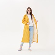 防暴雨成人雨衣日系时尚徒步长款防水风衣外套全身雨披女可爱潮