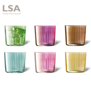 英国lsa进口玻璃水杯，家用套装夏季女生，高颜值大容量情侣杯子ins风