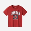 jordan乔丹aj童装23夏季透气速干经典运动篮球，短袖t恤jd2132094ps