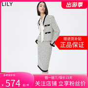 甄选lily2024春女装优雅复古小香风气质通勤短外套女