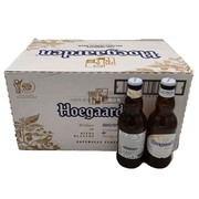 福佳白小麦(白小麦)白啤酒(白啤酒)比利时进口精酿hoegaarde330ml*24瓶整箱