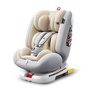 高档德国儿童安全座椅汽，车用婴儿车载360度旋转0-12岁可坐躺简易