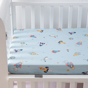 床笠纯棉加厚磨毛1.2米床儿童，拼接床床垫，套单件定制宝宝防滑床罩