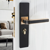 爵致静音门锁室内卧室现代简约房门锁家用通用型把手柄欧式木门锁