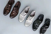 手工鞋原单低跟牛皮英伦风，复古做旧经典德比鞋三色欧美风单鞋
