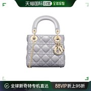 香港直邮DIOR 迪奥 女士Lady Dior迷你羊皮革手提包