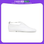 香港直邮JIL SANDER 白色平底鞋