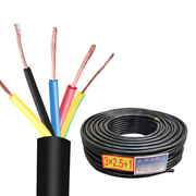 YC/YCW橡胶i电缆铜芯国标软线2/3/4芯2.54平方家用户外纯铜护套线