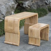 古琴桌凳桐木材质榫卯结构稳固原木色擦生漆典雅共鸣腔家庭琴坊用