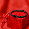 红玛瑙情侣手链一对编织手绳女款兔年本命年男士闺蜜情侣生日礼物