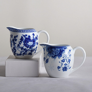 青花瓷陶瓷公道杯茶漏套装，茶海分茶器分，茶杯功夫茶具单个公平杯