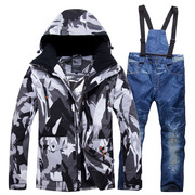 透气滑雪衣裤保暖2020情侣，款滑雪服套装防风防水