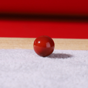 天然川料南红珠圆珠，隔珠配饰配件，半宝石柿子红9mm散珠