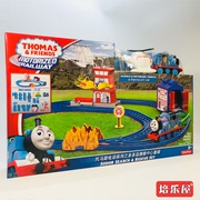 托马斯电动火车多多岛搜救中心轨道套装拼装益智男孩儿童玩具礼物