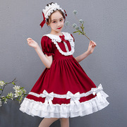 女童洛丽塔连衣裙夏装lolita全套儿童日系公主洋装小女孩萝莉塔裙