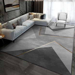 客厅地毯现代简约茶几毯北欧家用卧室整铺轻奢高级沙发地垫大面积