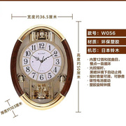 整点报时欧式挂钟客厅大号现代简约时钟个性创意时尚大气钟表挂表