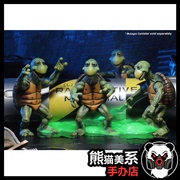 正版neca忍者神龟婴儿套装小乌龟，手办模型可动玩具