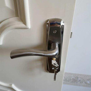 304不锈钢铜锁芯锁实木门锁，双舌静音执手锁室内卧室，木门锁房门锁