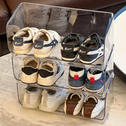 儿童鞋架女孩小型可爱宝宝鞋子收纳1到3岁婴儿鞋架透明高颜值